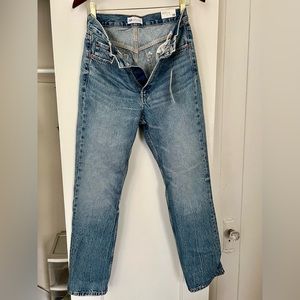 Zara Straight Fit, High-Rise Jeans - Size 4
